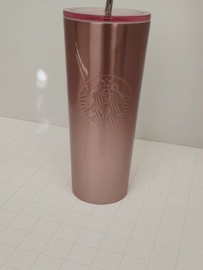 Starbucks Rose Gold Ombré 2019 Holiday Tumbler - Venti